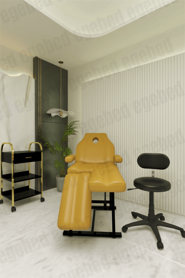 Gold Tek Çekmeceli Oynar Ayak Set