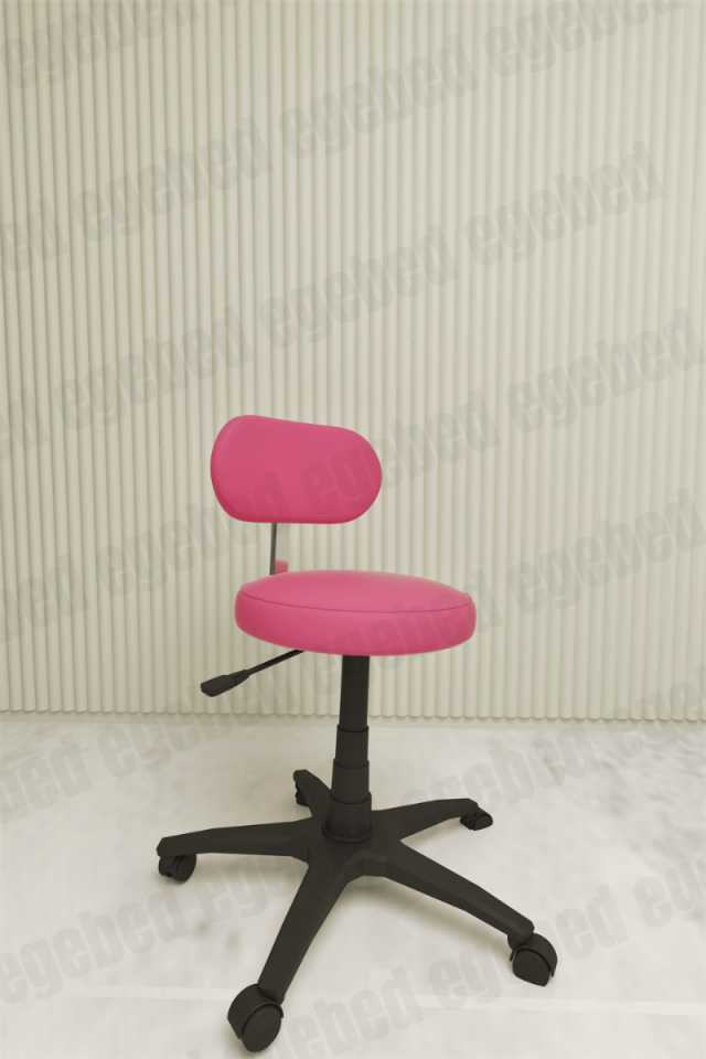 Uzman Taburesi (Sırt Destekli) 22 Pembe