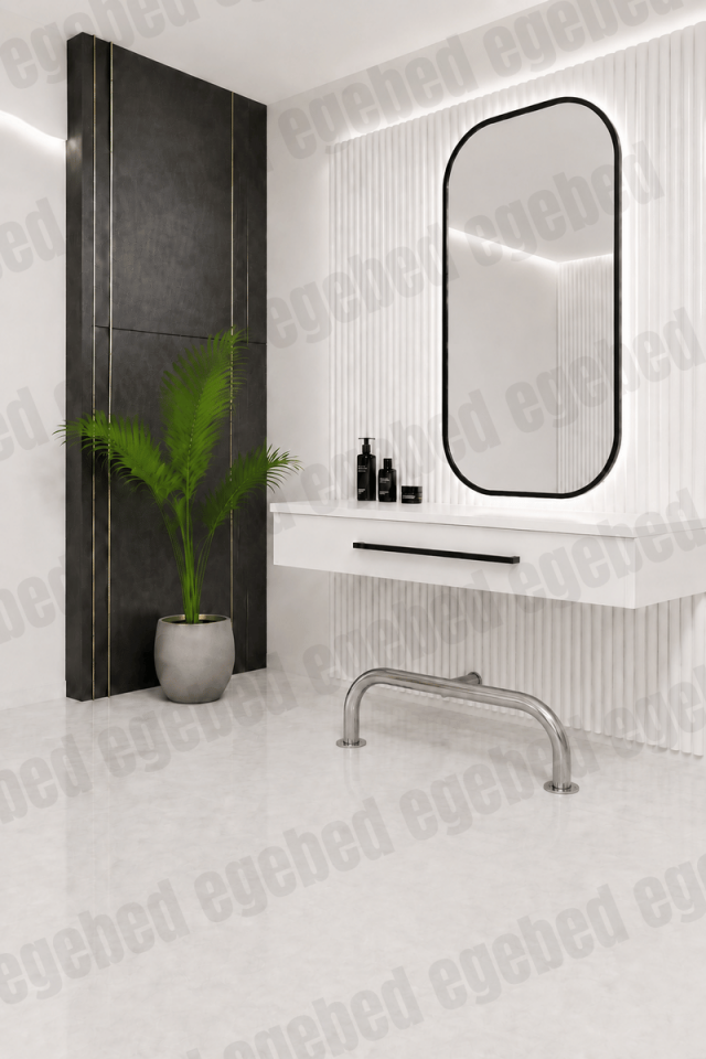 U Model Kuaför Ayaklığı-Tezgah Altı Ayak Destekliği