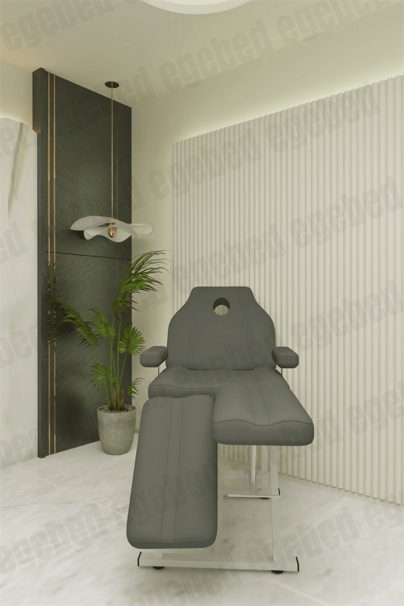 Oynar Ayaklı Cilt Bakım Yatağı