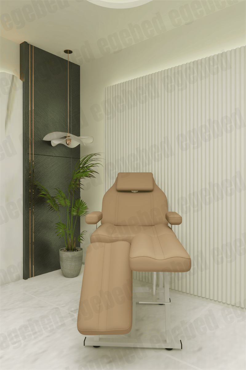 Oynar Ayaklı Cilt Bakım Yatağı