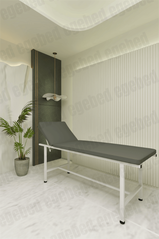 Antrasit- Muayene Masası-Ağda Yatağı-Hasta Sedyesi