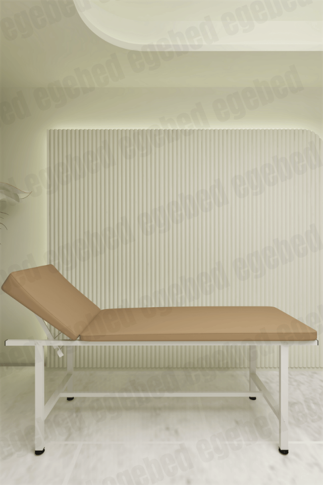 Kahverengi- Muayene Masası-Ağda Yatağı-Hasta Sedyesi